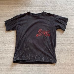 Billie Eilish Photobooth Fire Tee, Black